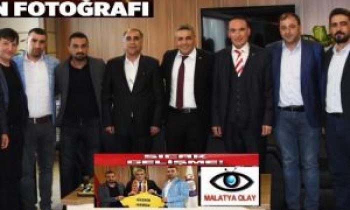 TSO Başkanı Oğuzhan Ata Sadıkoğlu’na Malatyaspor atkı ve forması hediye edildi