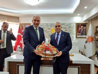 Bakanlar Ak Parti Malatya İl Başkanı Hakan Kahtalı’yı ziyaret etti