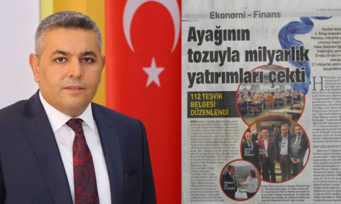 AYAĞININ TOZU İLE MİLYARLIK YATIRIM