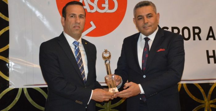 ASGD’den 3. Spor Adamları Ödül Gecesi