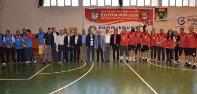 M.Akif İnan Voleybol turnuvası başladı