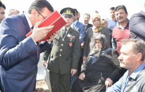 Bakan Tüfenkci, Şehit Şahin’in Cenaze Törenine Katıldı