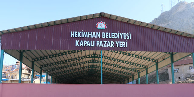 BAŞKAN MİLLİOĞLU’ KAPALI PAZAR YERİNİ İNCELEDİ