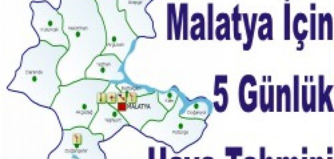 5 GÜNLÜK HAVA TAHMİN RAPORU