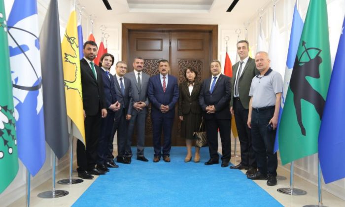 Avşar Ve Fendoğlu, Başkan Gürkan’ı Ziyaret Etti