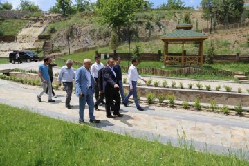 Başkan Gürkan, İspendere İçmeleri’nde İncelemelerde Bulundu