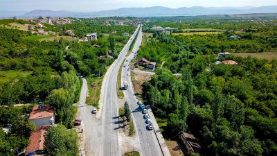 12 YILLIK YOL SORUNUNU BÜYÜKŞEHİR BELEDİYESİ ÇÖZDÜ