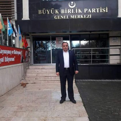 BBP MALATYA YEŞİLYURT MERKEZ İLÇE BAŞKANI ERCAN ALTUNKAYA’NIN 19 MAYIS MESAJI