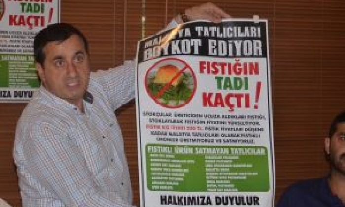 FISTIK FİYATI NA BİR TEPKİ DE MALATYA DAN