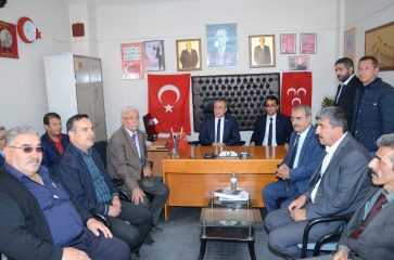 MHP Malatya Milletvekili Aday Adayı Ömer Ekici Darende İlçesini ziyaretti