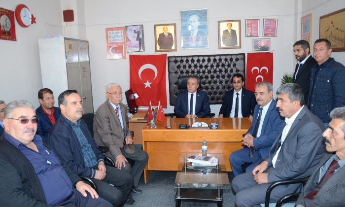 MHP Malatya Milletvekili Aday Adayı Ömer Ekici Darende İlçesini ziyaretti