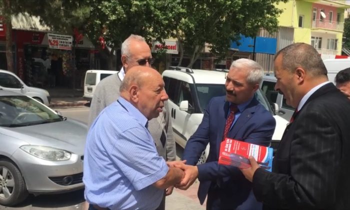 MHP ADAY ADAYI ESKİ’YE BATTALGAZİ İLÇESİNDE YOĞUN İLGİ GÖSTERDİ