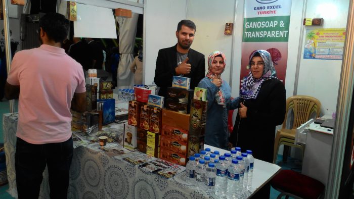 Ramazan çadırına Gano excel damgası