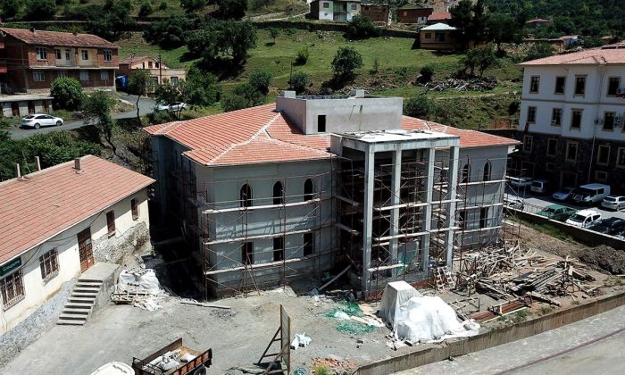 İNŞAATI YÜZDE 65 ORANINDA TAMAMLANDI