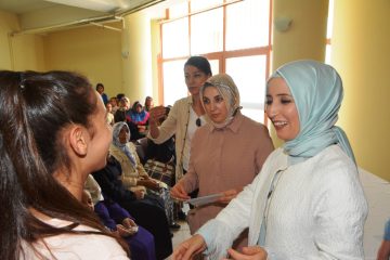 ESRA TÜFENKCİ VE NERİMAN KABAN, BAYRAM ÖNCESİ ZİYARETLERDE BULUNDULAR