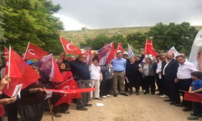 CHP İlbaşkanı Kiraz Kuluncak İlçe Ziyareti