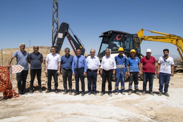 MASKİ, ESKİ MALATYA’YI BESLEYEN ANA ŞEBEKE HATTINI YENİLİYOR