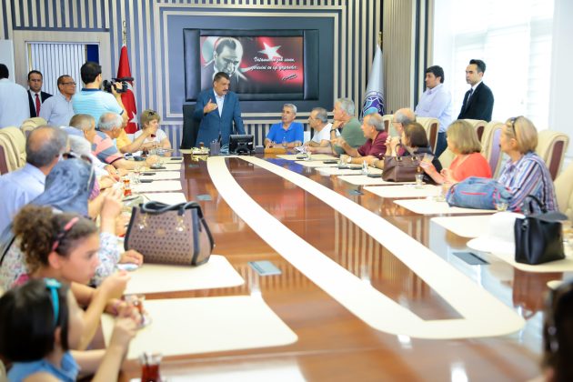 “TÜRKİYE’DE BELEDİYECİLİĞİN BATTALGAZİ’DE YAPILDIĞI YERİNDE GÖRDÜK”