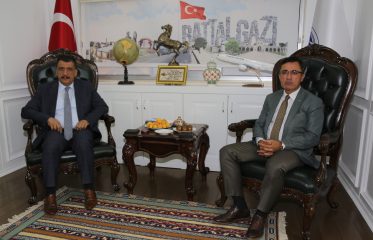 MASKİ GENEL MÜDÜRÜ MUMCU, BAŞKAN GÜRKAN İLE BİR ARAYA GELDİ