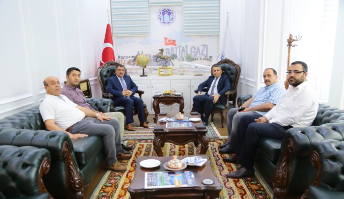 TSO Başkanı ve TOBB Yönetim Kurulu Üyesi Sadıkoğlu, Başkan Gürkan İle İstişarede Bulundu