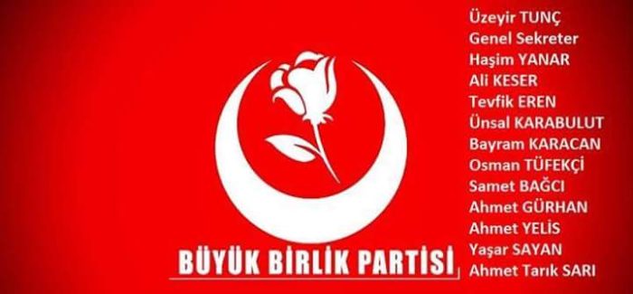 BBP YENİ DİVAN BELLİ OLDU