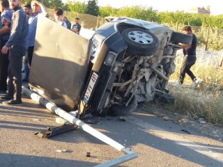 DİLEK YOLUNDA FECİ KAZA