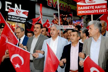 15 Temmuz Malatya Millet Meydanının tek ortak sesi