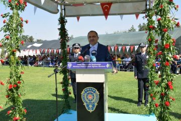 VALİ KABAN, POMEM 21.DÖNEM MEZUNİYET TÖRENİNE KATILDI