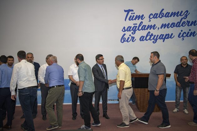 MASKİ’DE BAYRAMLAŞMA