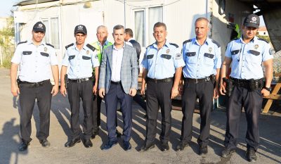 BAŞKAN ÇINAR’DAN POLİS MEMURLARINA SÜRPRİZ ZİYARET