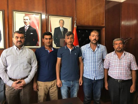 Karayolları taşeron işçilerinden Avşar’a ziyaret