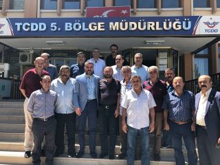 BAŞKAN AVŞAR’DAN TCDD.5.BÖLGE MÜDÜRLÜĞÜNE ZİYARET