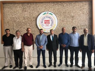MHP Malatya İl Başkanı Avşar MTB Başkanı Özcan! ziyaret