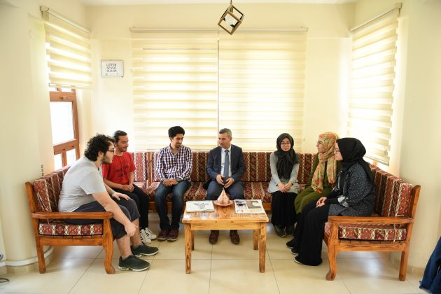 BAŞKAN ÇINAR, İL MİLLİ EĞİTİM MÜDÜRÜ TATLI’YI MAKAMINDA ZİYARET ETTİ