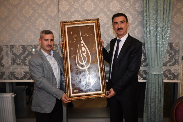 GAZİPAŞA KAYMAKAMLIĞINA ATANAN ALİ SAKAR İÇİN VEDA YEMEĞİ DÜZENLENDİ