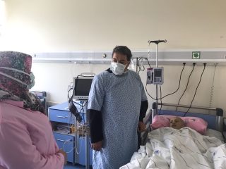 MHP’li Fendoğlu’ndan, Enes’e moral ziyareti