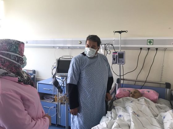 MHP’li Fendoğlu’ndan, Enes’e moral ziyareti