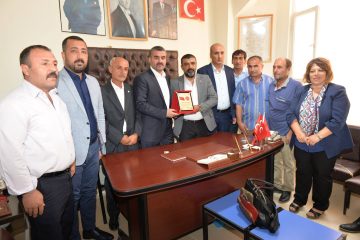 AVŞAR AKÇADAĞ TEŞKİLATINI ZİYARET ETTİ