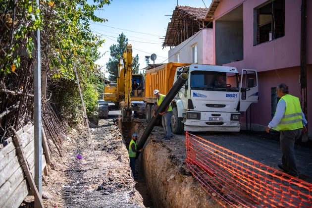 HASIRCILAR MAHALLESİ’NE 8.625 KİLOMETRELİK KANALİZASYON ALTYAPISI