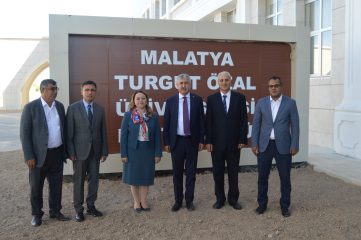 Büyükşehir Belediye Başkanı Polat’tan Rektör Prof. Dr. Karabulut’a hayırlı olsun ziyareti