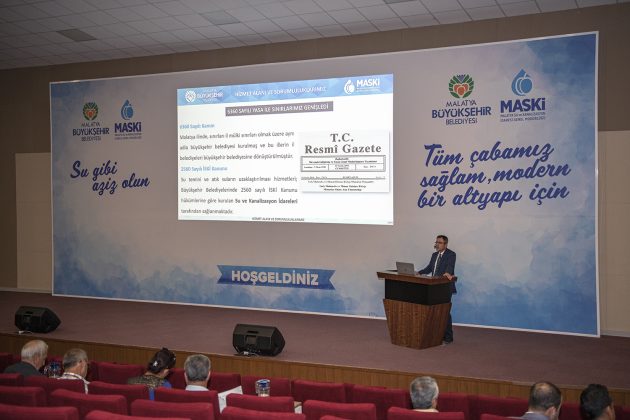 MASKİ’DEN BATTALGAZİ MUHTARLARIYLA İSTİŞARE TOPLANTISI