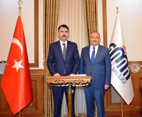 ÇEVRE VE ŞEHİRCİLİK BAKANI MURAT KURUM İLİMİZİ ZİYARET ETTİ