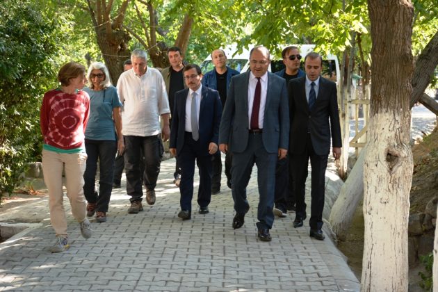 VALİ KABAN ASLANTEPE HÖYÜĞÜNÜ ZİYARET ETTİ