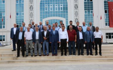 BAŞKAN GÜRKAN, MUHTARLARLA İSTİŞAREDE BULUNDU