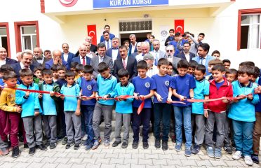 BATTALGAZİ NECATİ GÖK ERKEK YATILI ERKEK KUR’AN KURSU HİZMETE AÇILDI