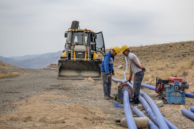 MASKİ’DEN DARENDE AĞILBAŞI’NA 3 BİN 600 METRELİK TERFİ HATTI