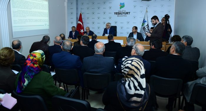 Yeşilyurt Belediye Meclisi Aralık Ayı Toplantısını Yaptı
