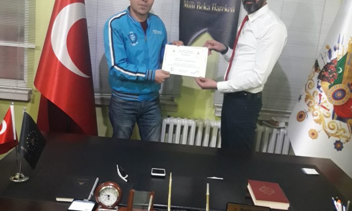 Milli Beka Hareketi Malatya İl Teşkilatında Mazbata Töreni