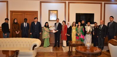 VALİ BARUŞ’A 18 ARALIK GÖÇMENLER GÜNÜ ZİYARETİ