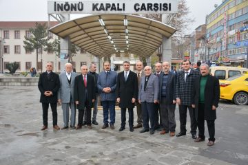 VALİ BARUŞ KENT MERKEZİNDE ESNAF ZİYARETLERİNDE BULUNDU